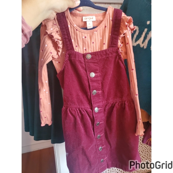 Corduroy jumper set - Picture 1 of 3